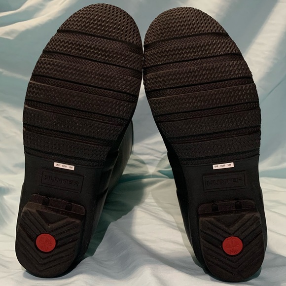 Tall Matte Black Hunter Boots (Size 8) - Picture 4 of 8